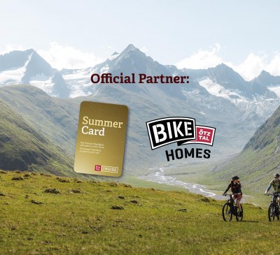 Summer Card und Bike Homes Ötztal Partner, © Ötztal Tourismus