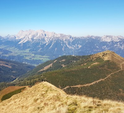 View to Hauser Kaibling from Bärfallspitze