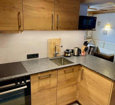 Two bedroom apartment kitchen
