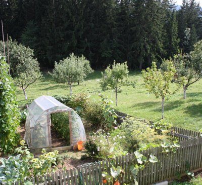 Hausgarten Obstgarten Ferienhaus Koglegg