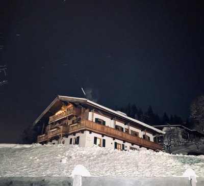 Aussenansicht Winter Nacht, © Jacqueline Leitner