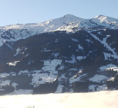 Aussicht zur Abfahrt Hochzillertal, © Maria Pfister