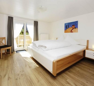 Schlafzimmer Ferienwohnung St.Gallenkirch (3)