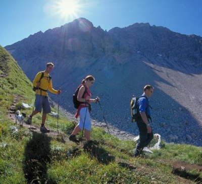 Wandern in den Bergen