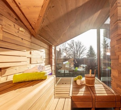Exkluxive Appartements mit eigener Sauna& Ausblick