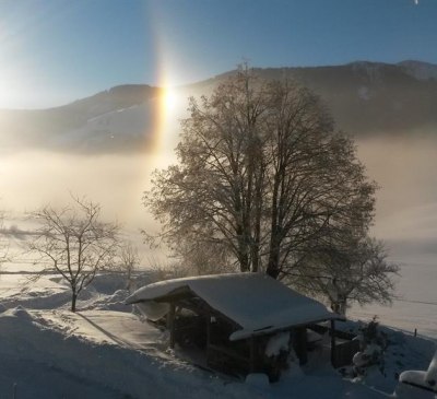 Aussicht vom Balkon