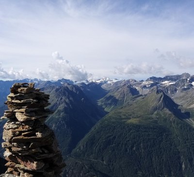 Ausblick vom Gamskogel