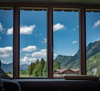 Alpenchalet-Vils.tirol Panoramafenster, © Andreas Heiß