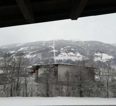 Ausblick Ferienwohnung Klein - Ski Hochzillertal, © Maria Pfister